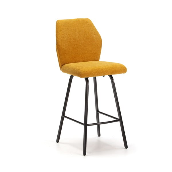 Sinepju dzelteni bāra krēsli (4 gab.) 65 cm Bei – Marckeric