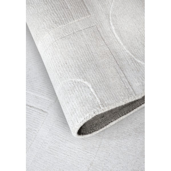 Krēmkrāsas ar rokām darināts vilnas paklājs 190x280 cm Alexis – Villeroy&Boch-image-3