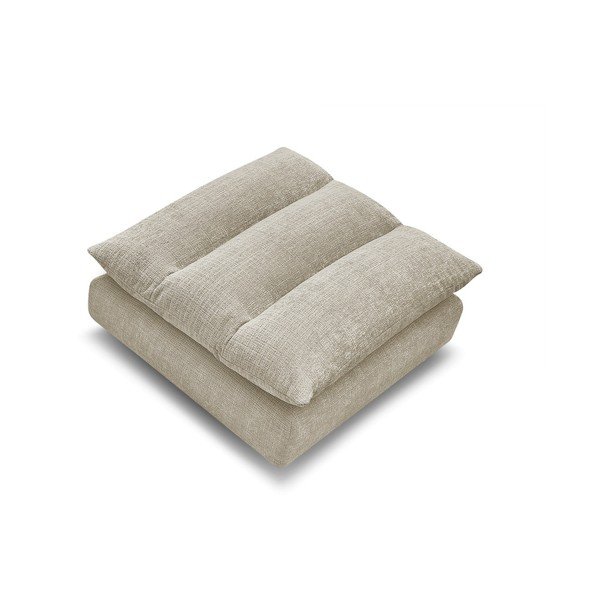 Bēšs kāju soliņš no šenila auduma Neil – Bobochic Paris-image-2