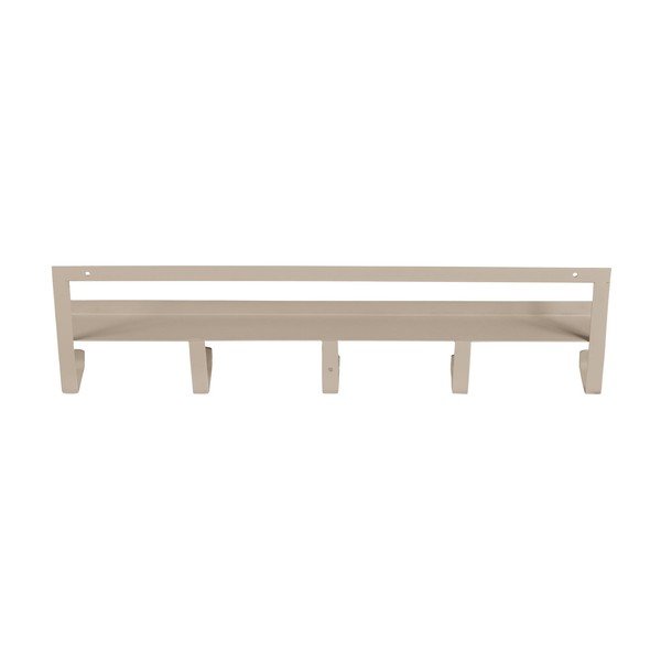 Bēšs sienas pakaramais ar plauktu 50 cm Quinn – WOOOD-image-3