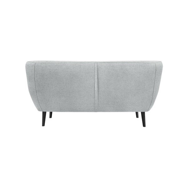 Gaiši pelēks dīvāns Mazzini Sofas Piemont, 158 cm-image-4