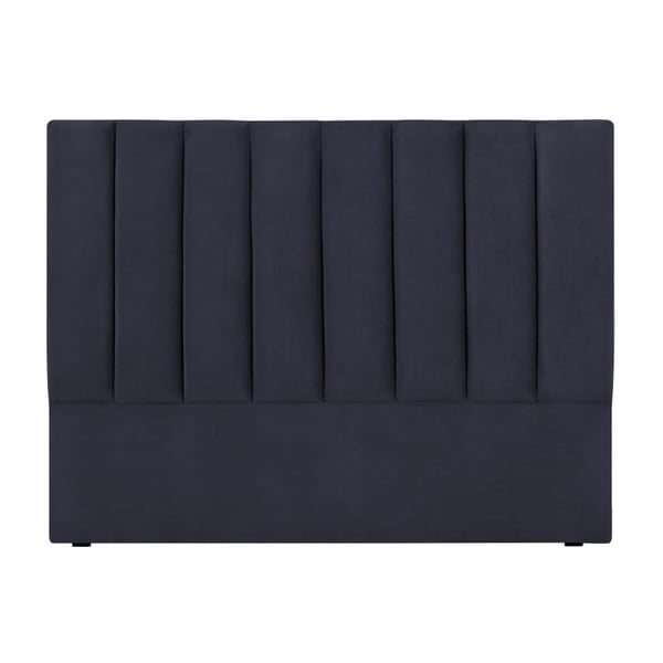 Tumši zils gultas galvgalis Cosmopolitan Design Los Angeles, platums 160 cm