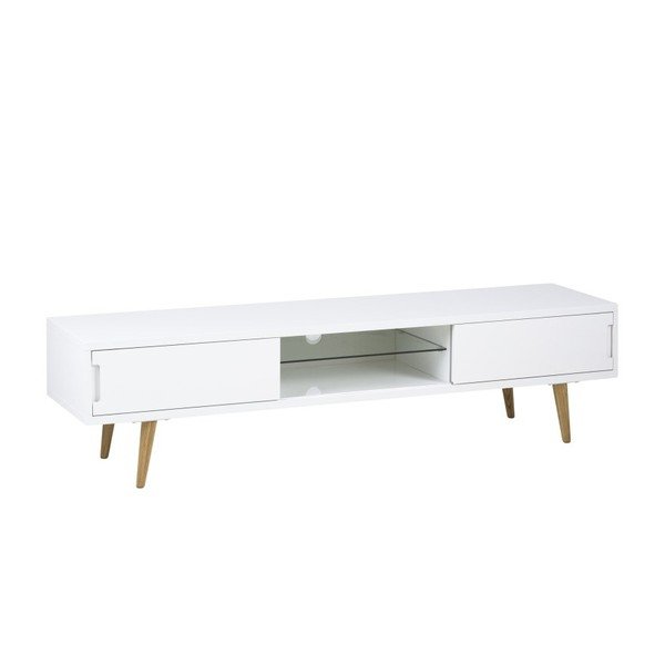 Balts TV galdiņš Actona Elise, 180 x 46 cm-image-2