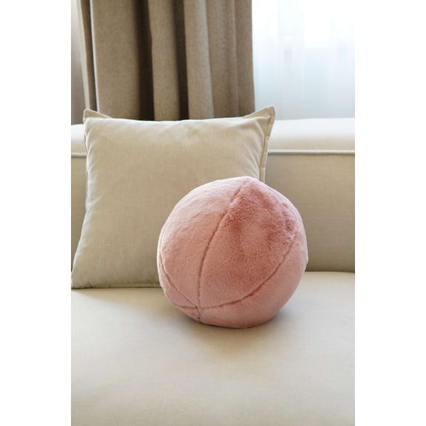 Mikroplīša dekoratīvais spilvens ø 25 cm Top – Mioli Decor-image-4