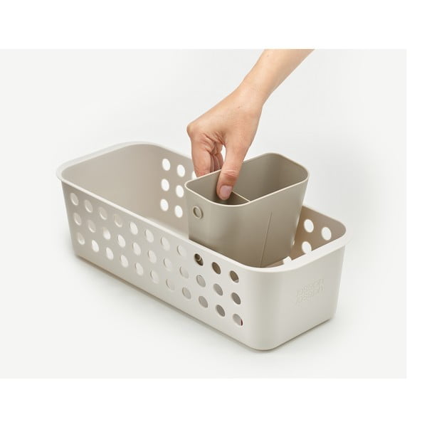 Bēšs vannas istabas organizators EasyStore – Joseph Joseph-image-4