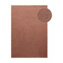Terakotas oranžs ar rokām darināts vilnas paklājs 120x180 cm Calmio – Hanse Home