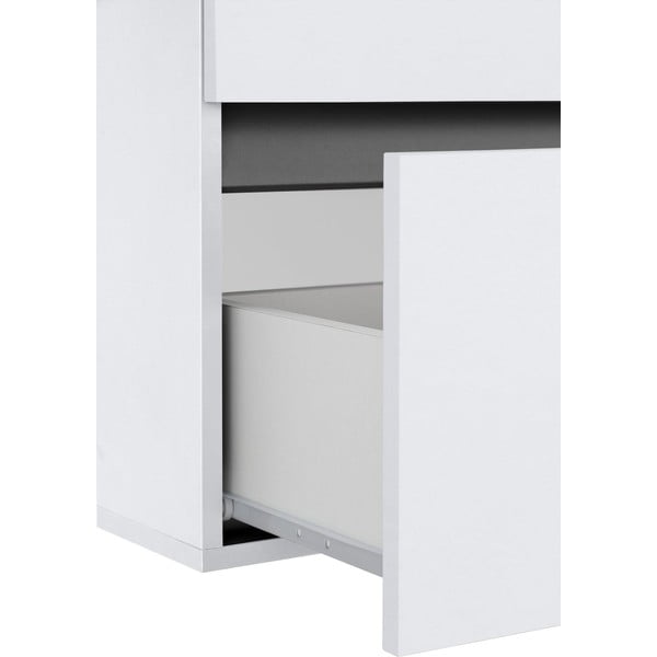 Balts piekarams skapītis bez izlietnes 60x52 cm Wisla – Støraa-image-4