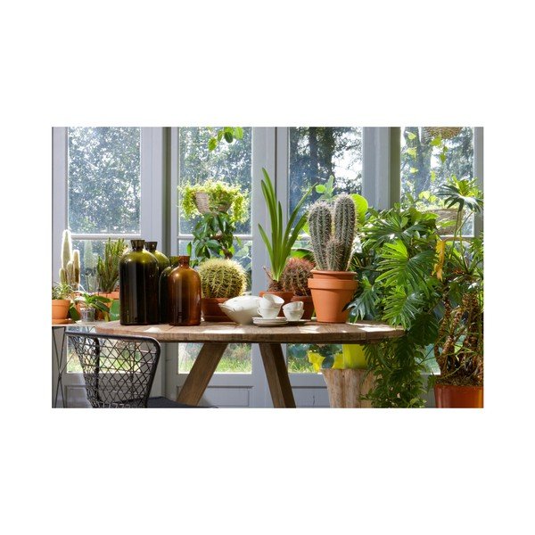 Tumši zaļa stikla vāze BePureHome Chemistry, augstums 40 cm-image-3