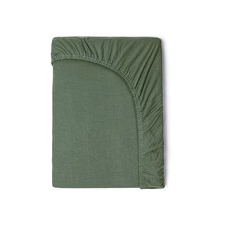 Zaļš kokvilnas palags ar gumiju bērniem Good Morning, 70 x 140/150 cm