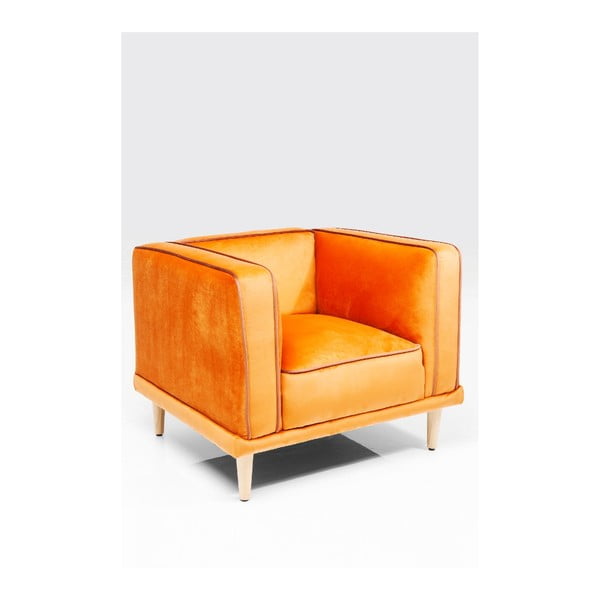Oranžs krēsls Kare Design Chill Out