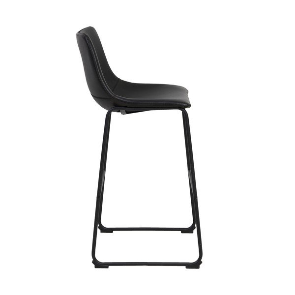 Melns bāra krēsls 99 cm Jeddo – Light & Living-image-4