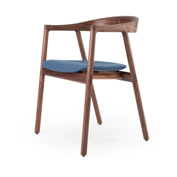 Zils/brūns pusdienu krēsls Muna – Gazzda