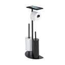 Melns tērauda tualetes papīra turētājs ar statīvu Cosenza – Wenko