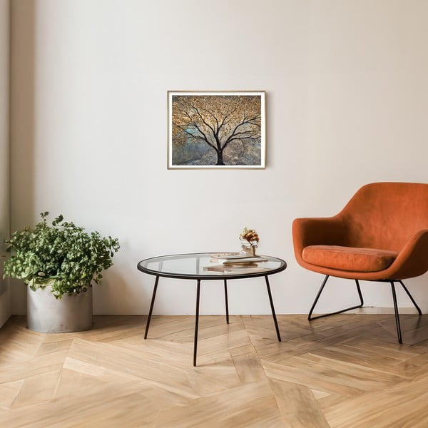 Glezna 40x50 cm Golden Tree-image-1