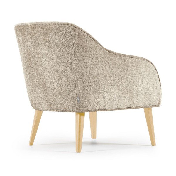 Bēšs krēsls Bobly – Kave Home-image-2