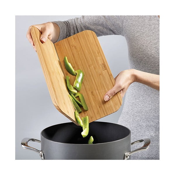 Bambusa saliekamais griešanas dēlītis Joseph Joseph Bamboo, 32,5 x 27 cm-image-4