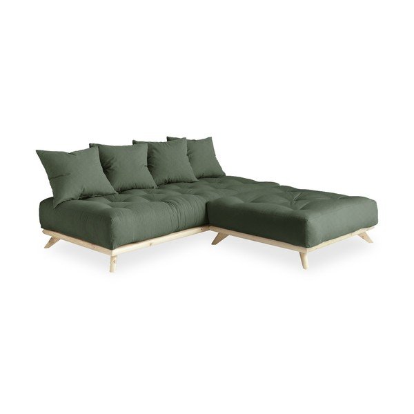 Dīvāns Karup Design Senza Natural Clear/Olive Green-image-4