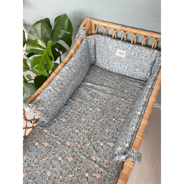 Bērnu gultiņas apmalīte 120 cm Apricot – Malomi Kids-image-1