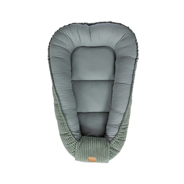 Zaļa zīdaiņu ligzdiņa 55x83 cm – Meowbaby-image-1