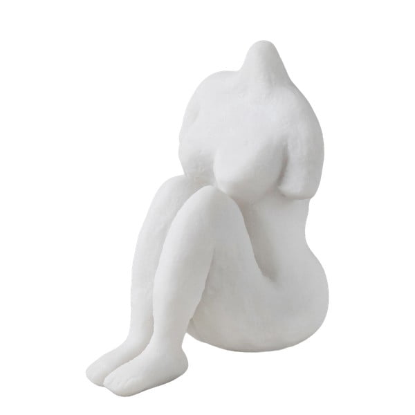 Polirezīna statuete (augstums 14 cm) Sitting Woman – Mette Ditmer Denmark