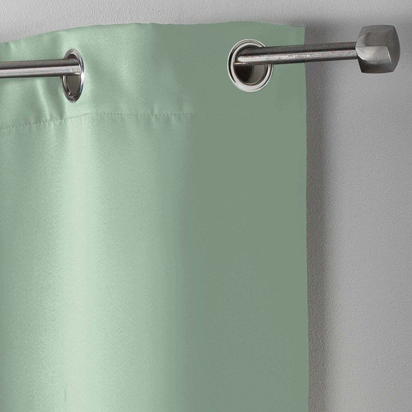 Gaiši zaļš gaismu necaurlaidīgs aizkars 135x280 cm Occult – douceur d'intérieur-image-1
