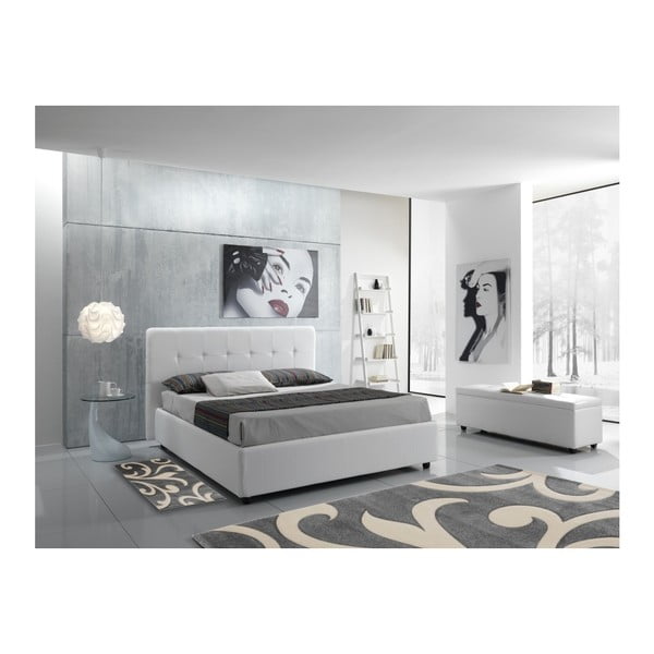 Pelēks vannas istabas paklājiņš 60x110 cm Damasko – Tomasucci-image-1