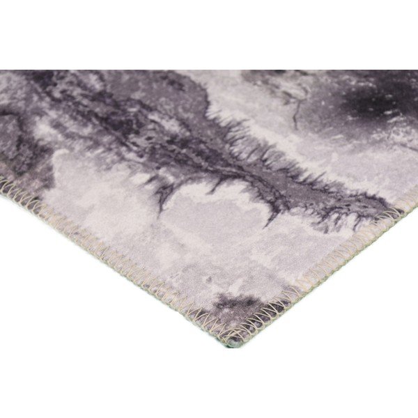 Pelēks mazgājams paklājs 200x80 cm – Vitaus-image-2
