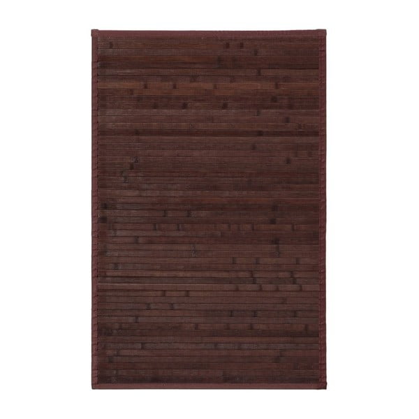 Tumši brūns bambusa paklājs 60x90 cm – Casa Selección