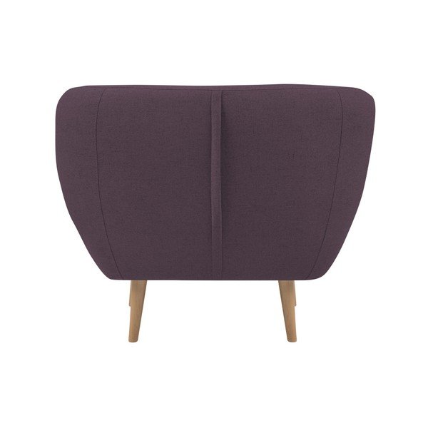 Violets krēsls ar gaišām kājām Mazzini Sofas Sicile-image-3
