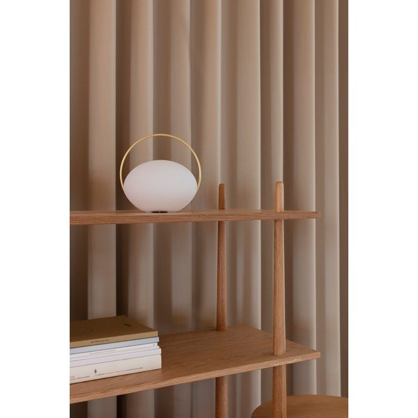 Balta LED galda lampa ar regulējamu spilgtumu (augstums 19 cm) Orbit – UMAGE-image-1