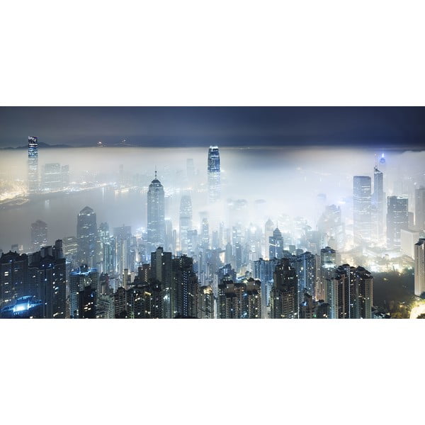 Glezna 140x70 cm Misty Night – Malerifabrikken