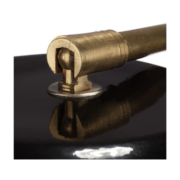 Spīdīgi melna galda lampa no metāla (augstums 56 cm) Antique – HF Living-image-3