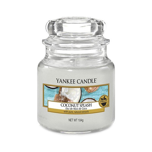 Aromatizēta svece Yankee Candle Coconut Refreshment, degšanas laiks 25 - 40 stundas