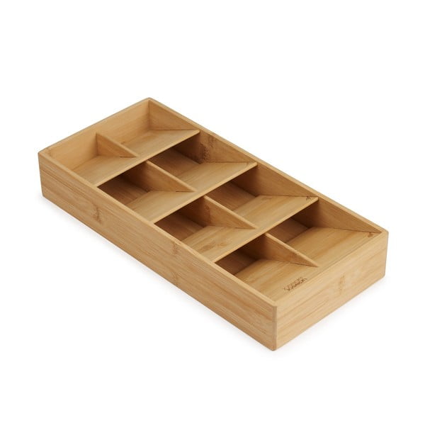 Dabīga toņa bambusa galda piederumu organizators 17,5 x 38 cm DrawerStore – Joseph Joseph