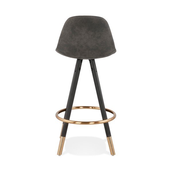 Pelēks bāra krēsls Kokoon Bruce Mini, sēdekļa augstums 65 cm-image-4