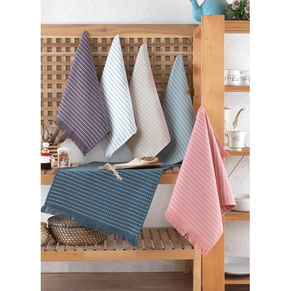 Kokvilnas trauku dvieļi (6 gab.) 40x60 cm Berlino – Foutastic-image-1