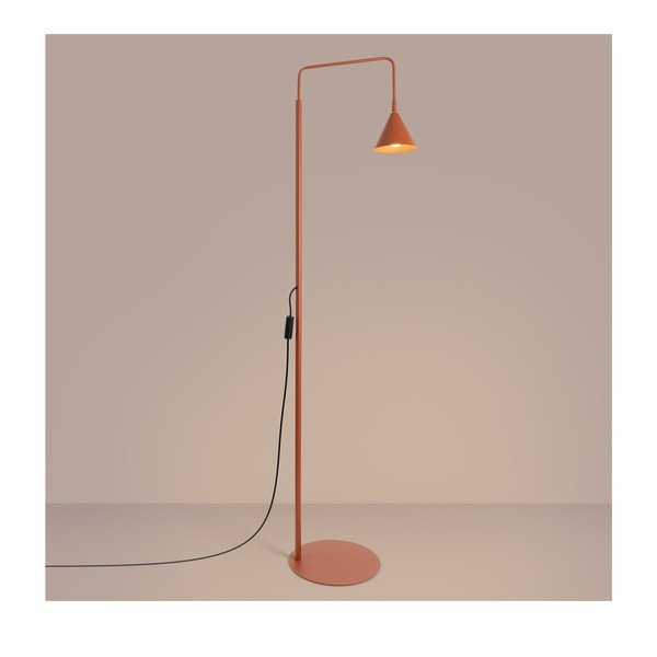 Ķieģeļu sarkana tērauda stāvlampa ar saliekamu konstrukciju (augstums 165 cm) Zylo – Sollux-image-2