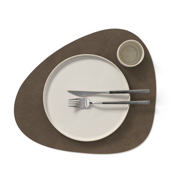 Galda paliktnis no ekoloģiskās ādas 37x44 cm Curve L Nupo – LIND DNA-image-2