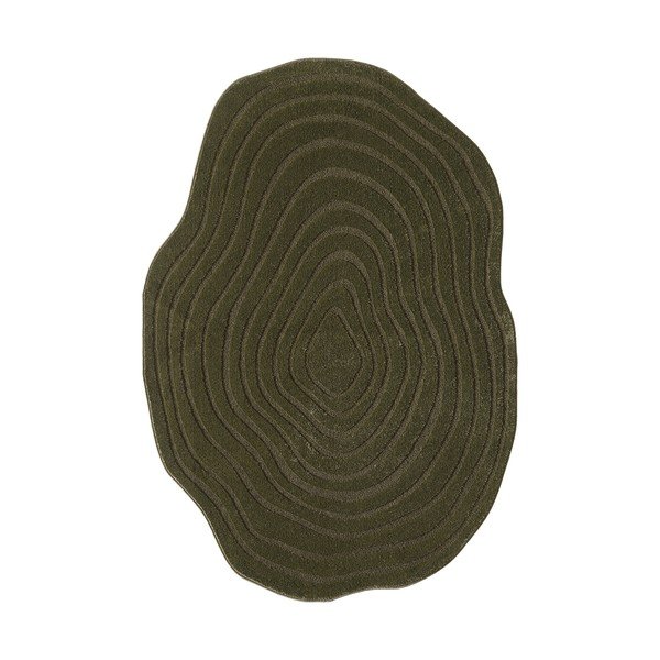 Tumši zaļš paklājs 160x230 cm Pebble – ESTE