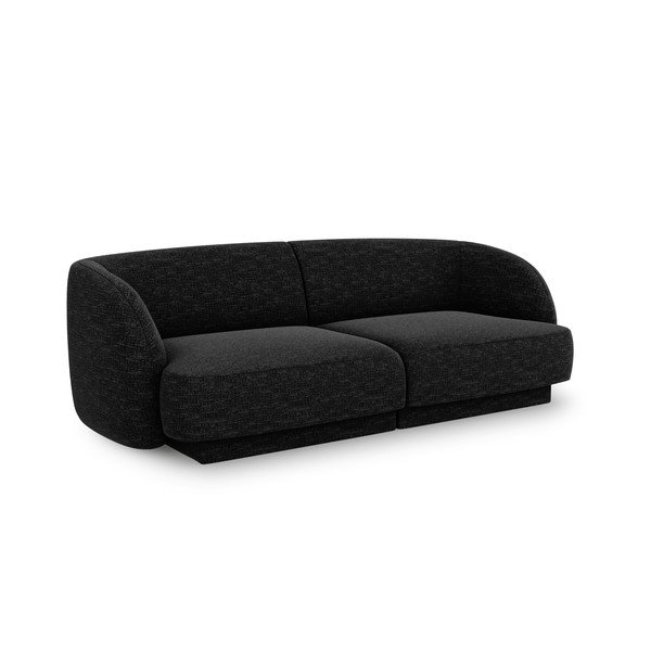Antracīta pelēks dīvāns 184 cm Miley – Micadoni Home-image-2