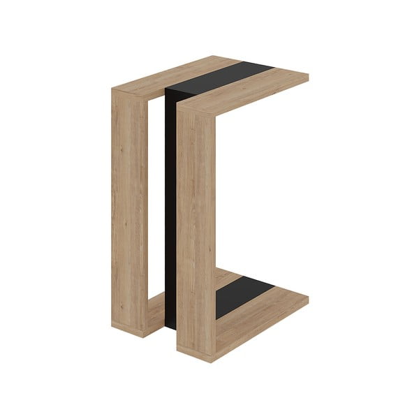 Sānu galdiņš ar ozolkoka imitāciju 40x30 cm Macha – Marckeric-image-2