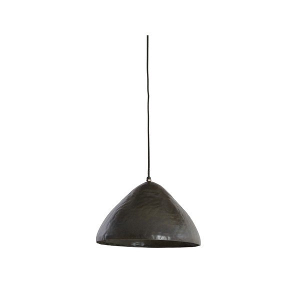 Melna piekaramā lampa ø 32 cm Elimo – Light & Living-image-3