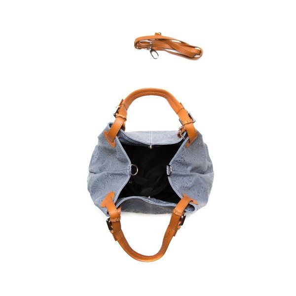 Ādas rokassoma Anna Luchini 2121 Grigio-image-3