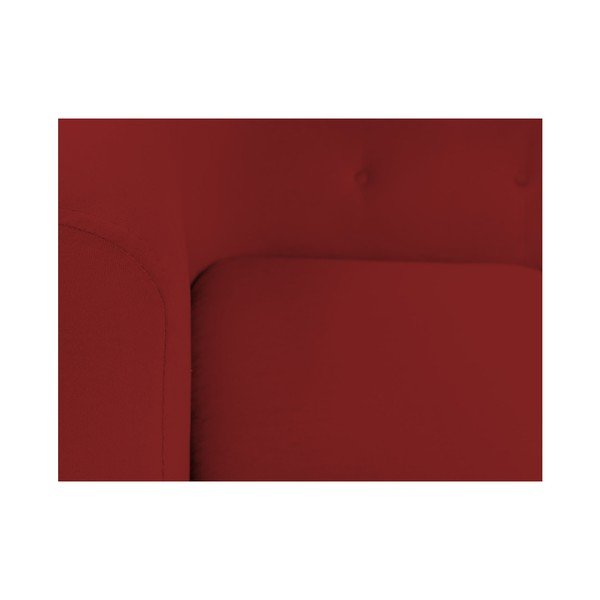 Sarkans dīvāns Kooko Home Love, 175 cm-image-4