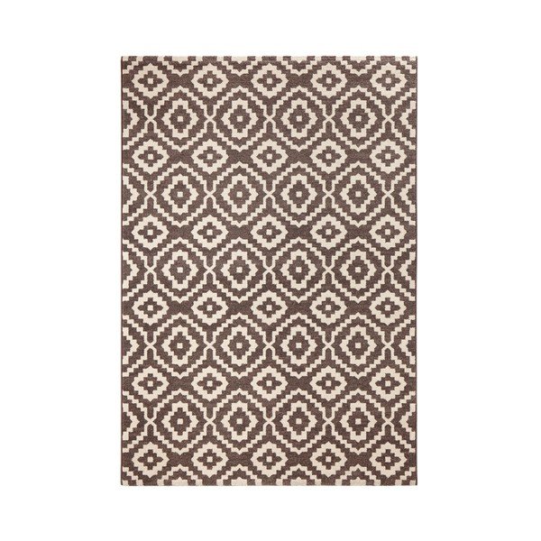 Brūns paklājs Mint paklāji Diamond Ornamental, 80 x 150 cm