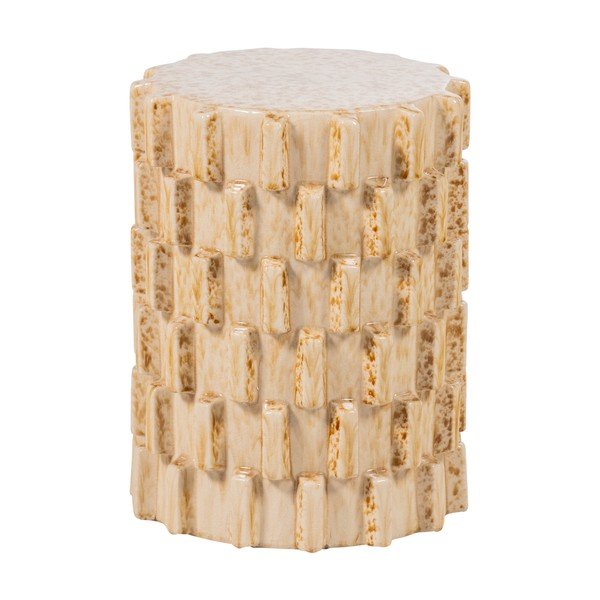 Keramikas apaļš sānu galdiņš ø 35 cm Axu – WOOOD