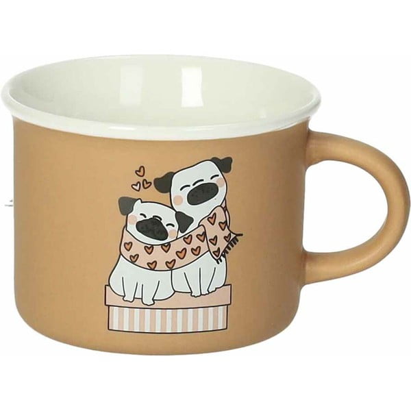 Porcelāna krūzes (4 gab.) 150 ml Cani e Gatti – Brandani-image-1
