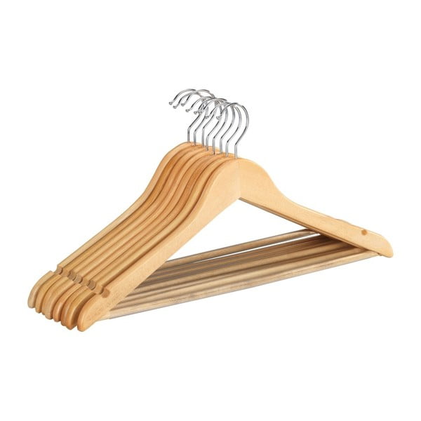 8 koka pakaramo pakaramo komplekts Wenko Shaped Hanger Eco-image-1