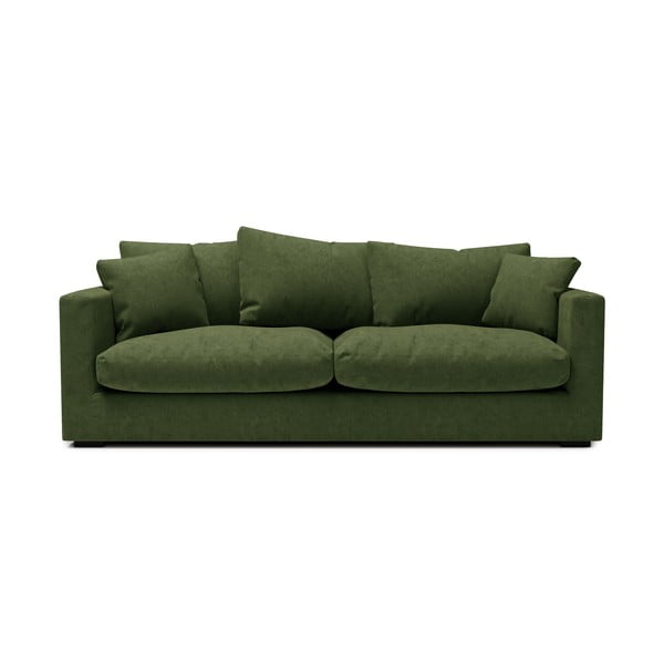 Tumši zaļš dīvāns 220 cm Comfy – Scandic