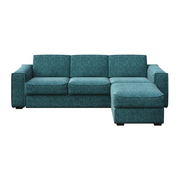 Tirkīzzils dīvāns ar maināmu sēdmoduli MESONICA Munro, 288 cm